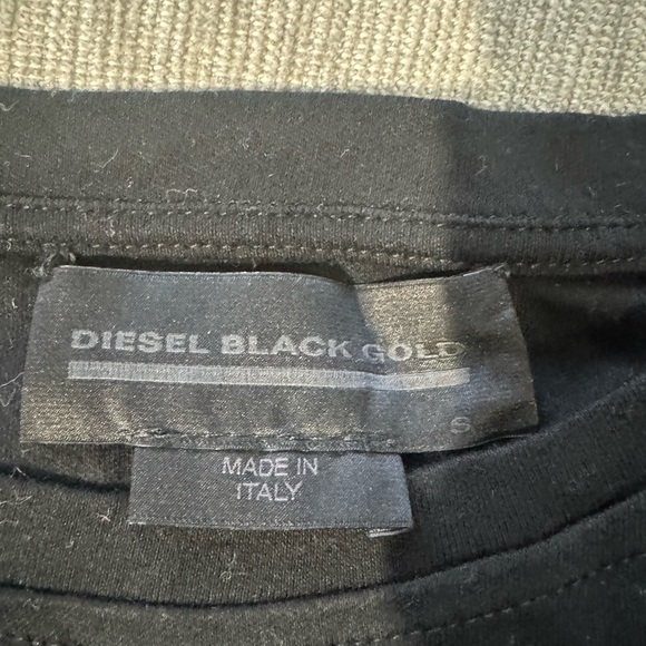 Diesel Black Gold Elegant Top - Picture 2 of 4